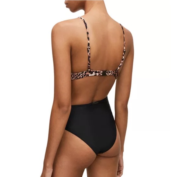 Allsaints Petra Kiku One Piece Swimsuit - Picture 5 of 8